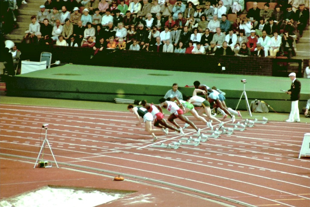 100m start