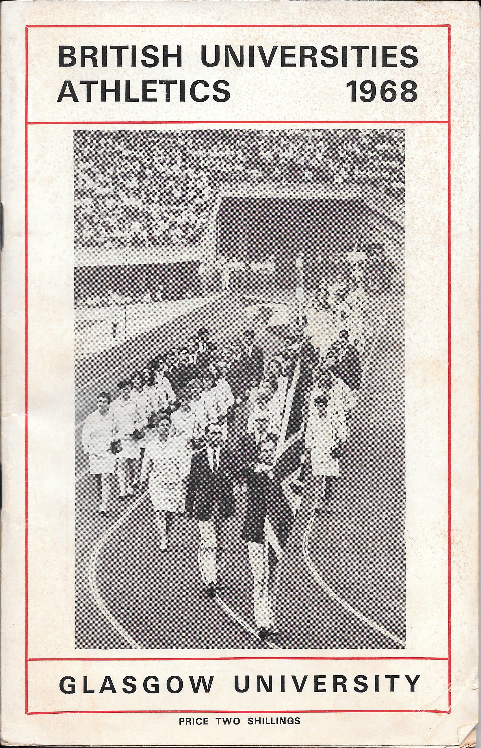 BUSF programme cover from 1968