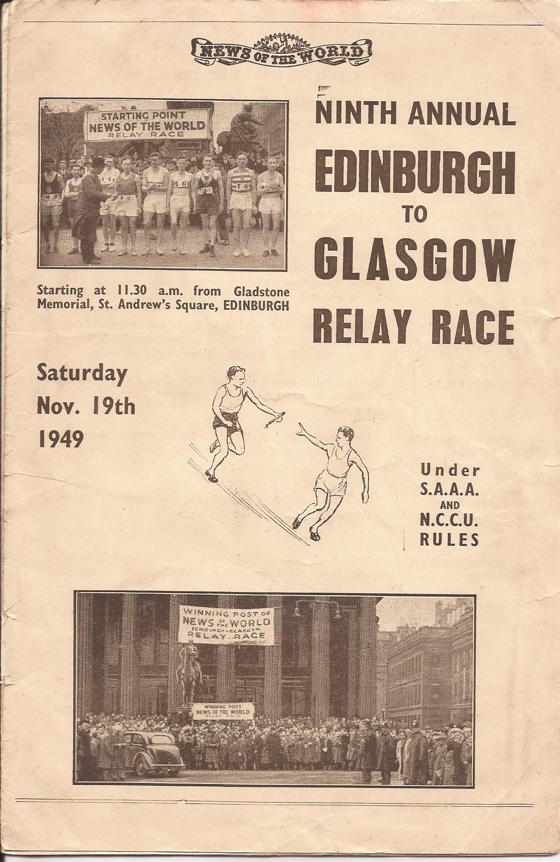 Cover of Nov 49 race