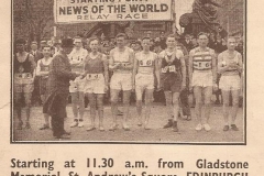 Line up for the April 49 race