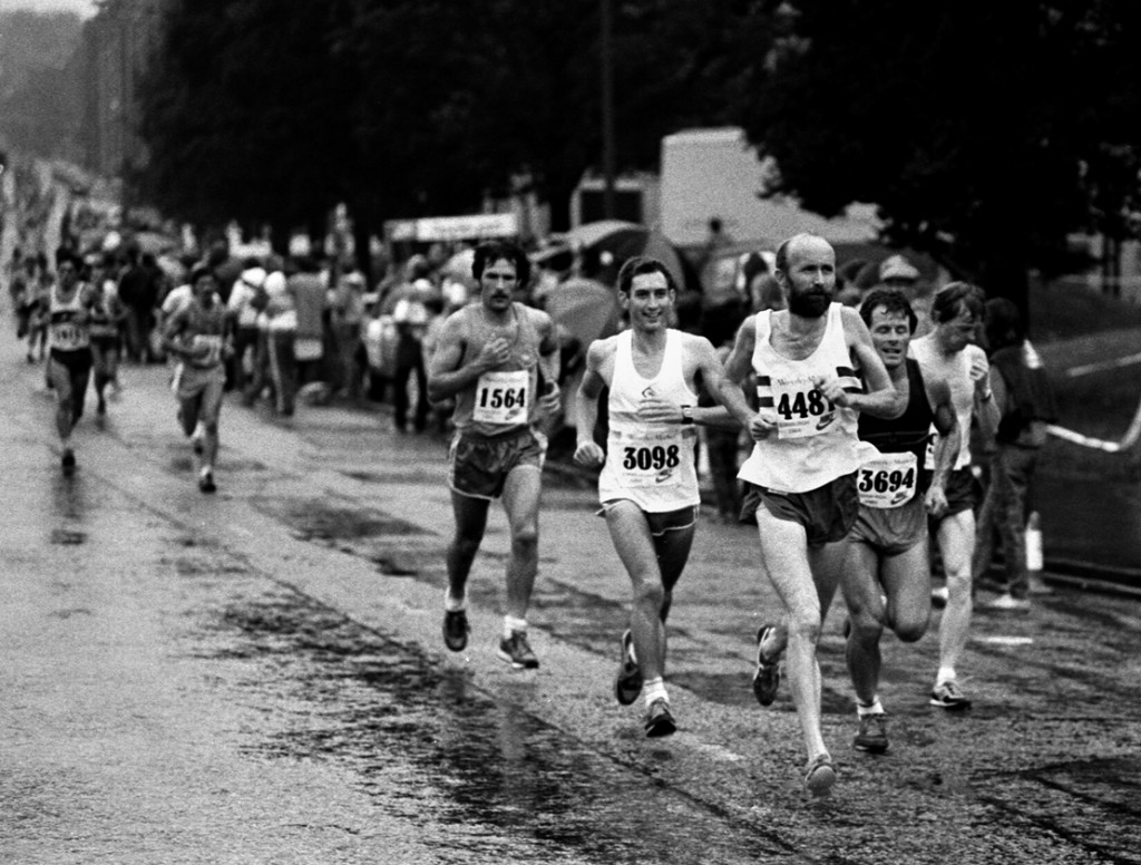 Martin Craven, Edin. Marathon, 1984. Photo - Graham MacIndoe